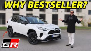 2024 Toyota RAV4 GR Sport driving REVIEW Prime  PHEV [upl. by Cressler266]