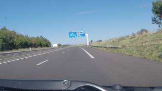 France by Autoroute  A71 A719 junction  for Vichy [upl. by Redle]