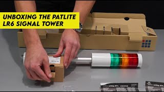 Patlite LR6 Signal Tower Unboxing [upl. by Afira229]