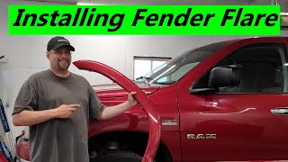 Installing Fender Flares amp Mud Flaps  Bad Wrench [upl. by Theron308]