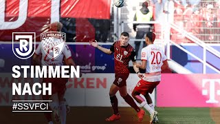 Stimmen nach Jahn Regensburg vs FC Ingolstadt 04 [upl. by Trah]