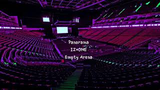 Panorama by IZONE 아이즈원 but youre in an empty arena USE HEADPHONES 🎧 [upl. by Bouchier]