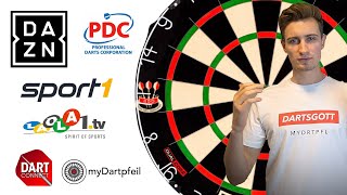 Darts Live im TV Stream oder Ticker So kannst Du Darts schauen  myDartpfeilTV [upl. by Ecirb196]