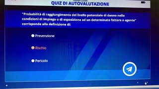 Alternanza Scuola Lavoro Quiz di autovalutazione modulo 5 [upl. by Harte]