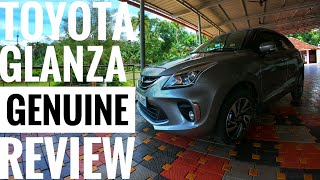 Toyota Glanza Genuine Review  Glanza Malayalam Review [upl. by Eednyl]