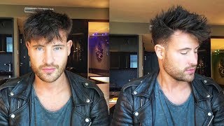 Haarstyling Tipps für Männer so style ich den Fade Cut [upl. by Baer]