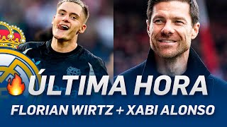 🔥ÚLTIMA HORA FLORIAN WIRTZ E XABI ALONSO NO REAL MADRID  ROTAÇÃO NO REAL MADRID 👀✅ [upl. by Yllah]