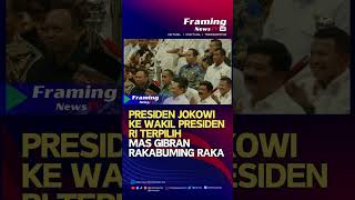 Presiden Jokowi ke Wapres RI Terpilih Mas Gibran Rakabuming Raka di Apel Kader Partai Gerindra [upl. by Weaks]