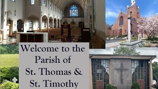 Sept 14th 430pm Vigil Mass 24th Sunday in Ordinary Time Parish of St Thomas amp Timothy [upl. by Devland]