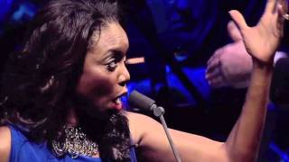 Heather Headley Live Singing quotSomewhere Over The Rainbowquot Andrea Bocelli Tour 2011 [upl. by Ramat]