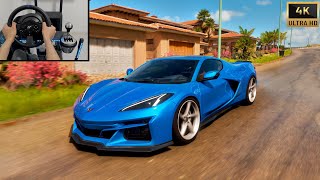 2024 Chevrolet Corvette ERay  Forza Horizon 5  Thrustmaster T300 Gameplay [upl. by Utas]