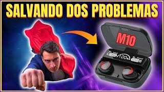 💥 Os principais PROBLEMAS do fone M10 e como solucionar Pareamento e volume [upl. by Lowney74]