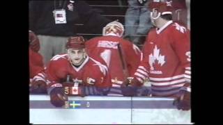 Final Ishockey OS 1994 Kanada  Sverige Straffläggningen [upl. by Ednil]