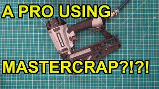 Mastercraft 16 gauge brad nailer long term use review [upl. by Bolan]