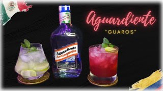 AGUARDIENTE ANTIOQUEÑO  ¡GUAROS  Cocteles colombianos [upl. by Wilder]