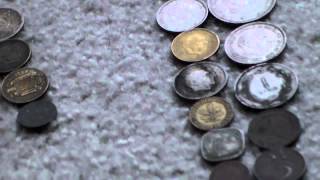 5 pounds of foreign coins reveal 1861 Confederate Penny and other treasures [upl. by Halfon]