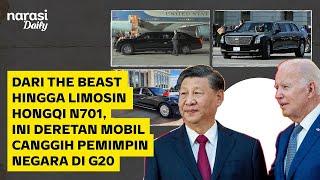 Deretan Mobil Canggih Pemimpin Negara di G20  Narasi Daily [upl. by Stuppy]