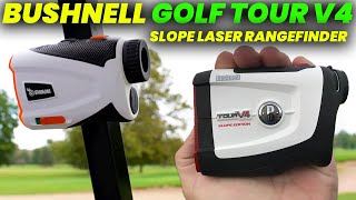 Bushnell Golf Tour V4 Slope Laser Rangefinder Golfers Review 2024 Bushnell Rangefinder [upl. by Seto]