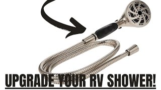 Affordable DIY RV Shower Head Install Oxygenics Fury [upl. by Jeminah308]