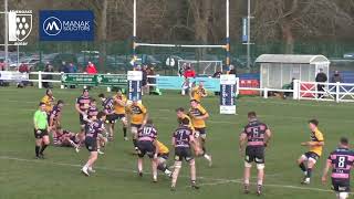 1st XV vs Henley RFC  Manak Solicitors Match Highlights  Saturday 27th January 2024 [upl. by Suoiluj926]