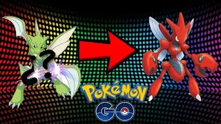 COMO EVOLUCIONAR A SCIZOR  POKEMON GO [upl. by Analem]