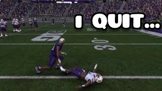 NO BLOCKING  STRAIGHT RUN PLAYS… College Football 25 RTG part 3 [upl. by Raymonds]