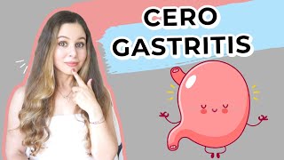 Cómo CURAR la GASTRITIS [upl. by Morrie]