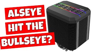 Alseye Hits The Bullseye With M90 Enclosed Twin Tower CPU Air Cooler [upl. by Aerdnaeel443]