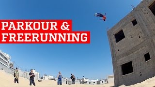 BEST PARKOUR amp FREERUNNING  PEOPLE ARE AWESOME [upl. by Oralia]