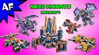 Every Lego Nexo Knights Season 4 Set  Complete Collection [upl. by Ettevroc706]