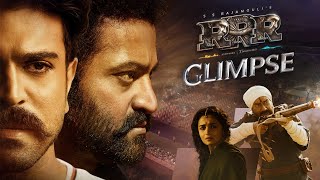 RRR Glimpse ft NTR Ram Charan Ajay Devgn Alia Bhatt  SS Rajamouli  Releasing on 7th Jan 2022 [upl. by Randie]