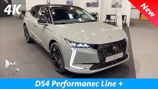 DS4 Performance Line  2022  FIRST look in 4K  Exterior  Interior details Price [upl. by Idonna]