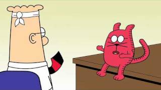 Dilbert Animated Cartoons  The Company Artist Management Fastrack and Oblivious to All [upl. by Enyleve173]