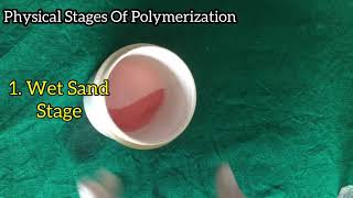 Physical Stages Of Polymerization [upl. by Barber855]