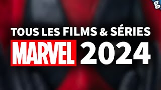 Tous les MARVEL FILMS et SÉRIES qui arrivent en 2024 [upl. by Euqnom]