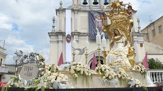 SALIDA  Impresionante alegoría Virgen de Dolores del Beaterio de Belén septiembre 2024 [upl. by Rinna352]