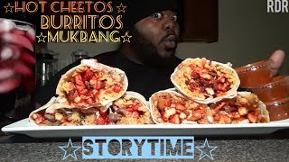 ☆Hot Cheetos Burrito Mukbang☆Water BannedStoryTime [upl. by Hamachi]