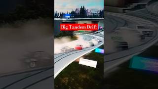 Big Tandem Drift  tandems drifting drift streetracing carx shorts germanrap jdm prodriver [upl. by Ahab652]