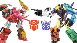 Transformers Combiner Wars Complete Bruticus Robot Battles Computron Lots of Toys [upl. by Ingmar97]