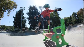 Artem Dolinsky quotFirst year skateboarding progressionquot at 10 years old [upl. by Casilde]