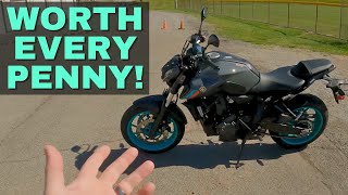 2022 Yamaha MT07 Review  This Bike is STILL Worth the Hype [upl. by Nitsug787]