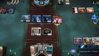 Ep368 Abzan bounce v2 deck vs Izzet dice rolling deck Platinum Ranked historic MTG Arena [upl. by Acnairb]