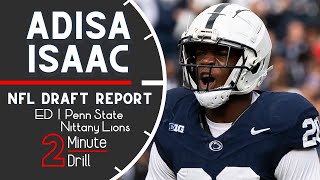 Dont Overlook Adisa Isaac 👀  2024 NFL Draft Profile amp Scouting Report [upl. by Eekaz]