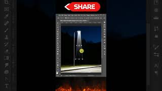 street lamp lightining in photoshop photoshop lightning photoshoptutorial coreldrawtutorial [upl. by Eirolav973]