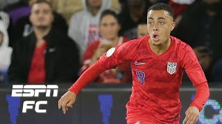 Sergino Dest from Ajax to Barcelona Is the USMNT teen Barcas right back of the future  ESPN FC [upl. by Gastineau401]