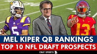 Mel Kiper’s Top 10 QB Prospects For 2024 NFL Draft Led By Caleb Williams  UPDATED Draft Rankings [upl. by Evangelia]