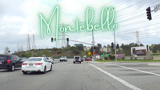 Driving Around Montebello Los Angeles County California 4K [upl. by Yraek]