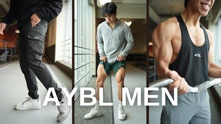 The Best Gym Clothing Brand for Short Men  AYBL Men Try On Haul [upl. by Paolina739]