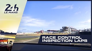 24 Heures du Mans  Onboard for the Race control inspection laps [upl. by Analrahc]