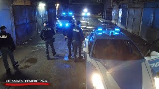 Nel cuore di Scampia i controlli della Polizia  Chiamata di emergenza 09032024 [upl. by Olotrab]